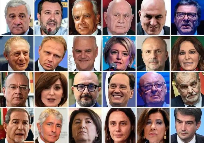 I MINISTRI DEL GOVERNO MELONI - FOTO ANSA