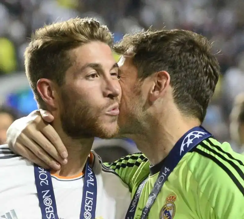 iker casillas bacia sergio ramos 