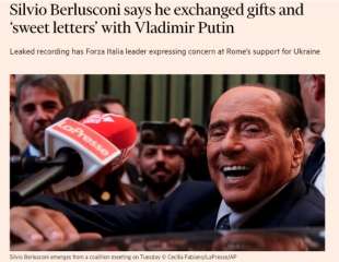 il financial times sugli audio di berlusconi