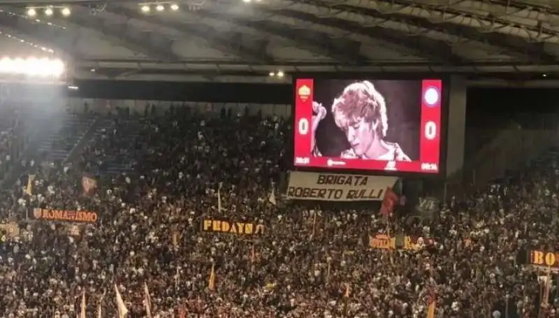 il saluto dello stadio olimpico a francesco valdiserri 