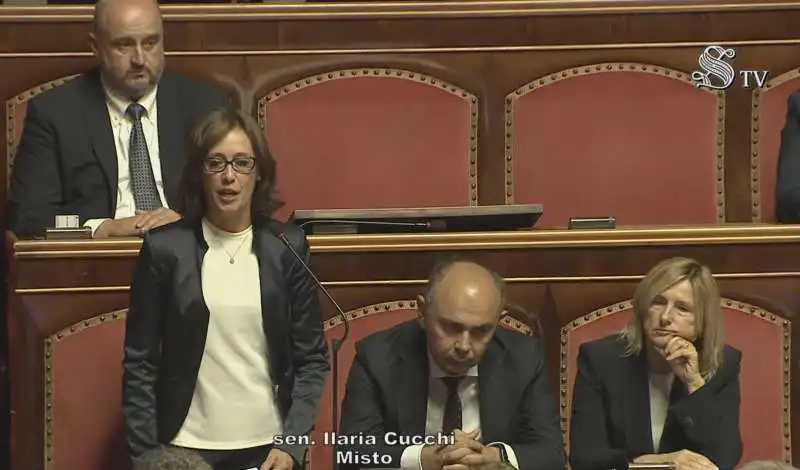 ILARIA CUCCHI INTERVIENE IN SENATO 