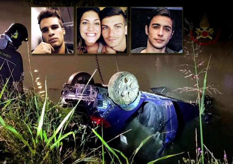 incidente jesolo riccardo laugeni, eleonora frasson, leonardo girardi e giovanni mattiuzzo