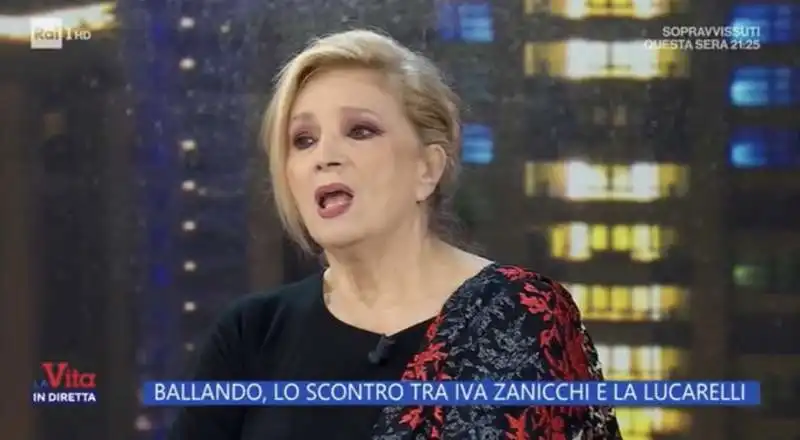 iva zanicchi alla vita in diretta