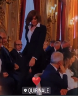 LA MINISTRA BERNINI E LE STORIE AL QUIRINALE