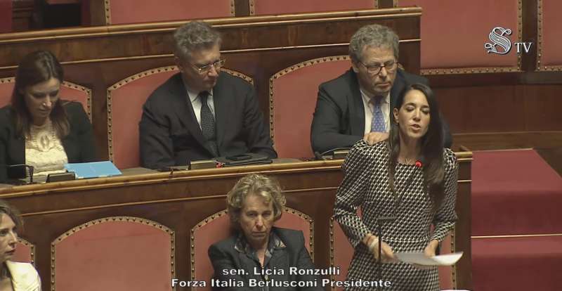 licia ronzulli al senato 1