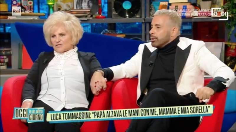 luca tommassini e la madre