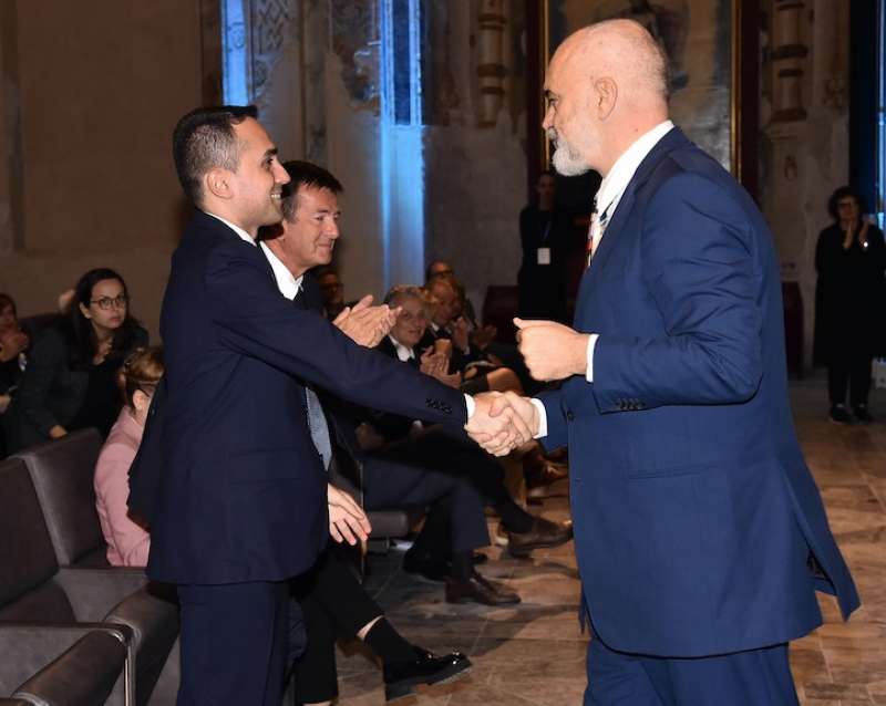 luigi di maio giorgio gori edi rama