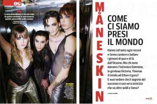 MANESKIN SU OGGI