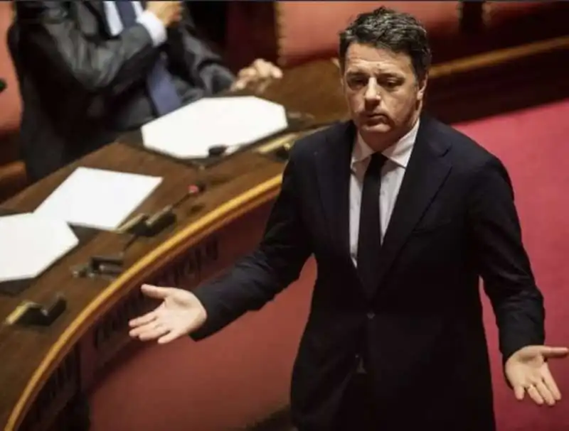 matteo renzi. 