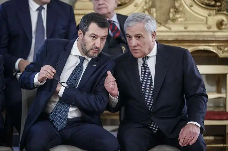 matteo salvini antonio tajani 