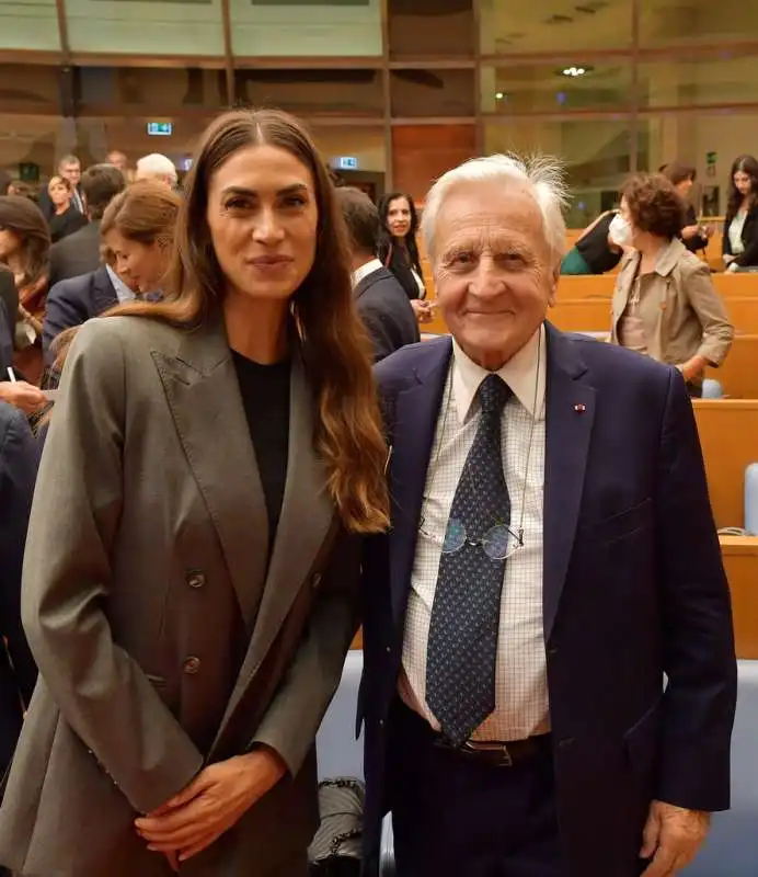 melissa satta  jean claude trichet  foto di bacco