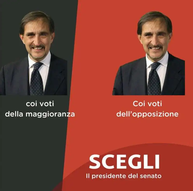 MEME SULL ELEZIONE DI IGNAZIO LA RUSSA A PRESIDENTE DEL SENATO