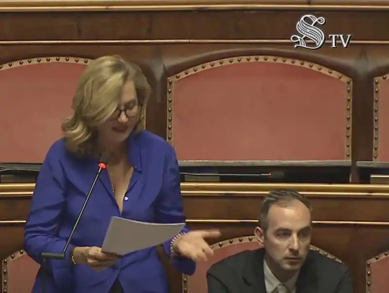 MICAELA BIANCOFIORE AL SENATO 