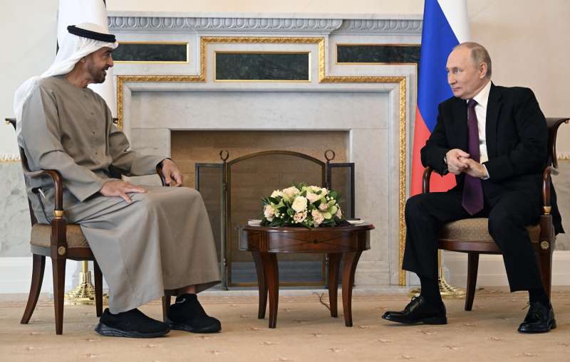 Mohamed bin Zayed Al Nahyan Vladimir Putin