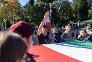 predappio, corteo degli arditi per il centenario marcia su roma 10