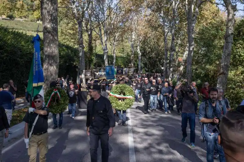 predappio, corteo degli arditi per il centenario marcia su roma   22