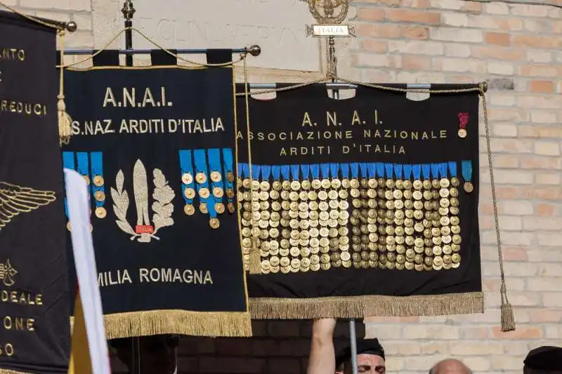 predappio, corteo degli arditi per il centenario marcia su roma   36