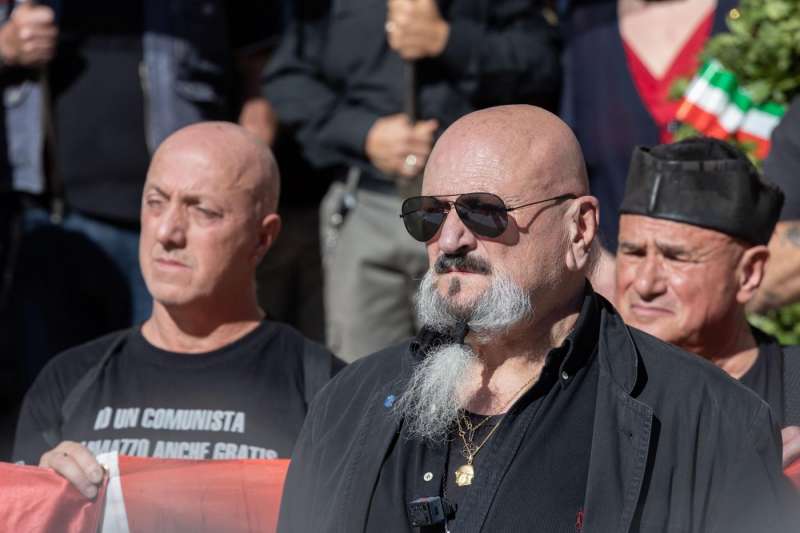 predappio, corteo degli arditi per il centenario marcia su roma 38