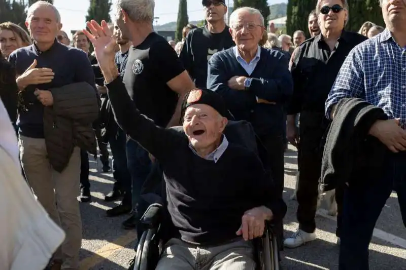 predappio, corteo degli arditi per il centenario marcia su roma   45