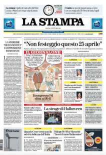 prima pagina la stampa 30 ottobre 2022