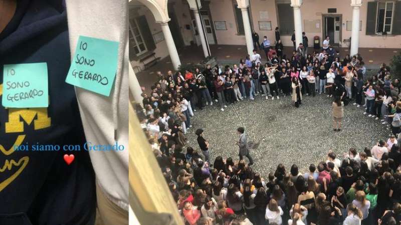 proteste contro la preside del liceo arnaldo da brescia 3