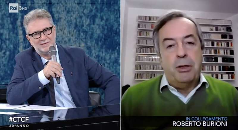 roberto burioni annuncia di avere il covid a ctcf 4