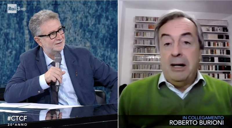 roberto burioni annuncia di avere il covid a ctcf 5