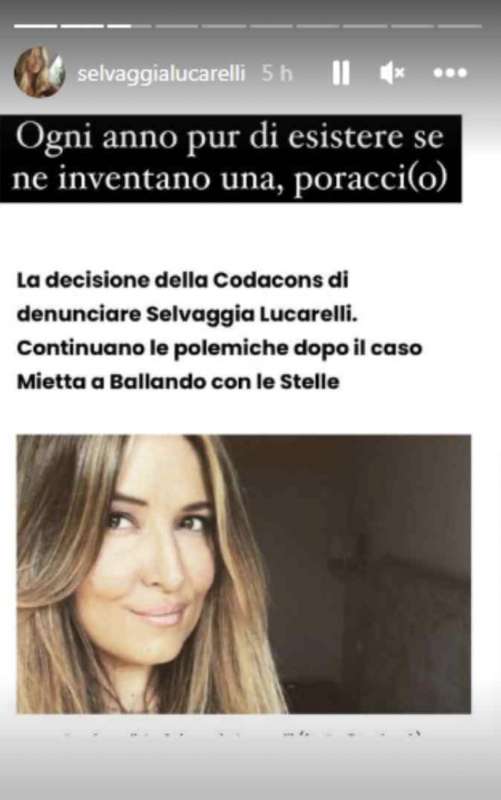 SELVAGGIA LUCARELLI VS CODACONS