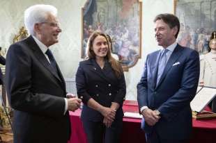 sergio mattarella alessandra locatelli giuseppe conte