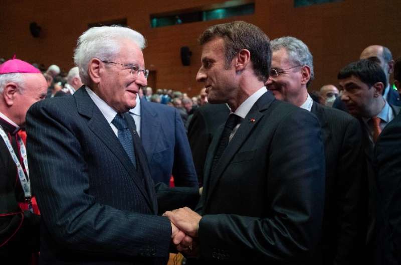 sergio mattarella emmanuel macron meeting 'il grido della pace' santegidio 3