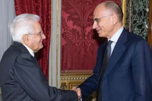 sergio mattarella enrico letta