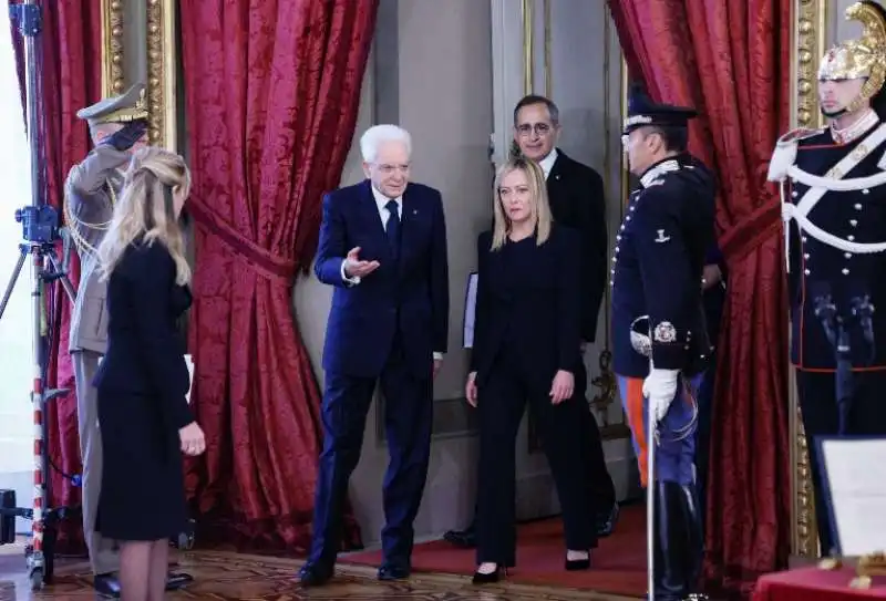 sergio mattarella giorgia meloni  