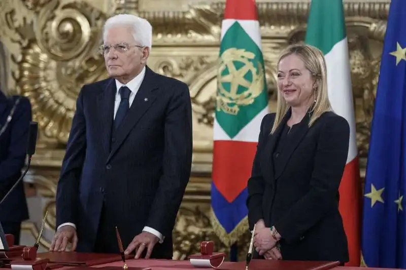 sergio mattarella giorgia meloni   