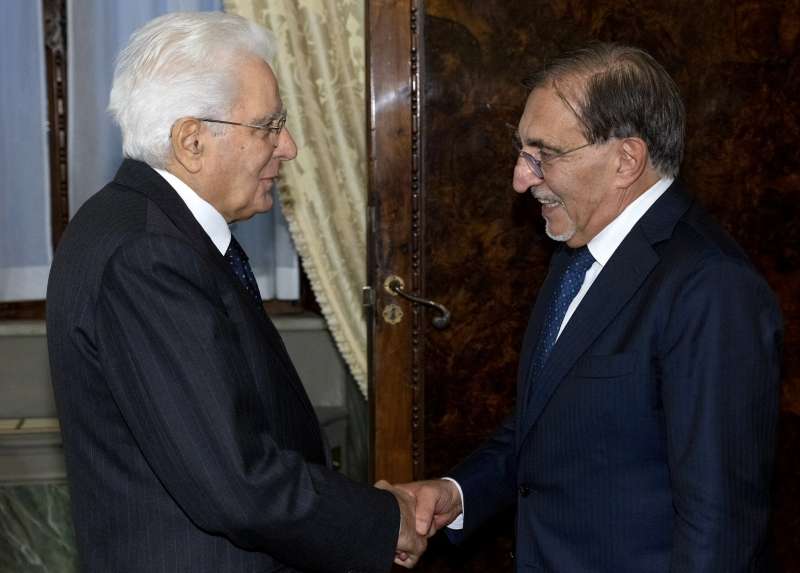 SERGIO MATTARELLA IGNAZIO LA RUSSA