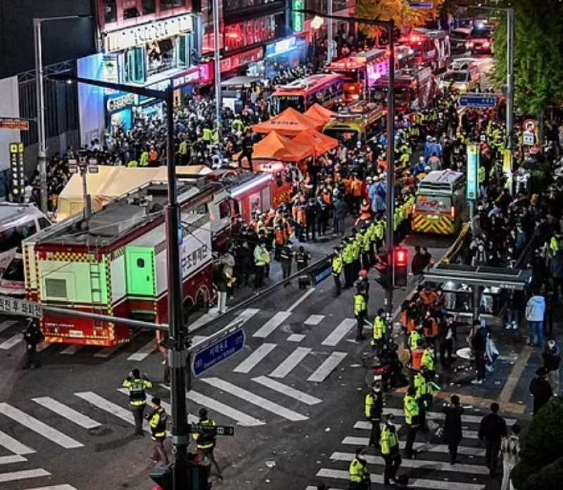 seul persone muoiono schiacciate dalla calca durante i festeggiamenti di halloween 10