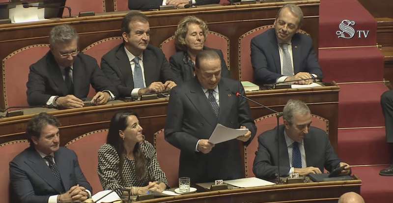 silvio berlusconi al senato 6