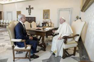 tim cook in udienza da papa francesco