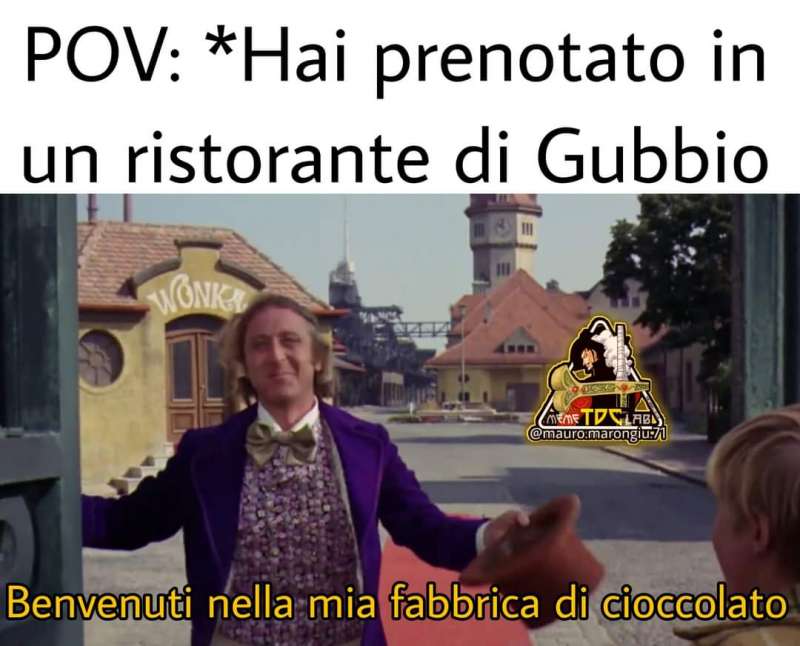 tweet sulla vicenda di gubbio 1