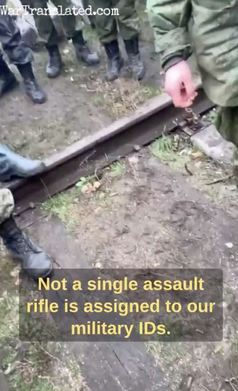 video di militari russi che protestano 1