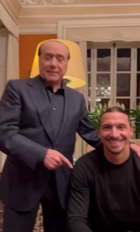 ZLATAN IBRAHIMOVIC SILVIO BERLUSCONI