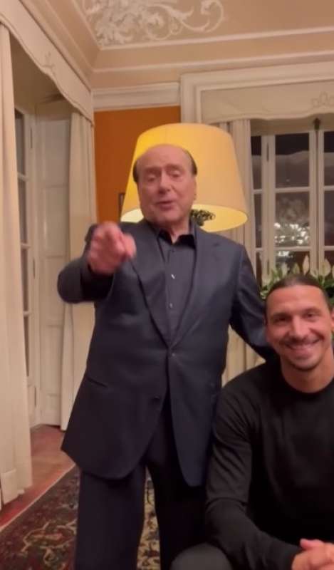 ZLATAN IBRAHIMOVIC SILVIO BERLUSCONI