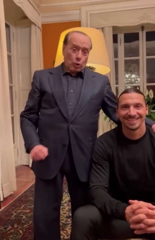 ZLATAN IBRAHIMOVIC SILVIO BERLUSCONI