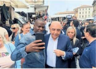 adriano galliani - campagna elettorale a monza