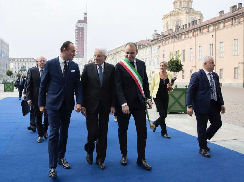 alberto cirio sergio mattarella stefano lorusso torino