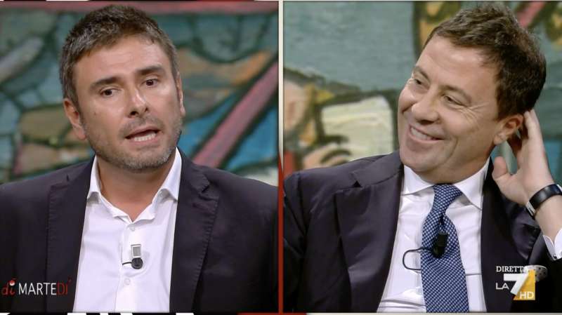 alessandro di battista vs italo bocchino a dimartedi 5