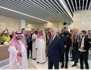 antonio tajani a riad arabia saudita 5