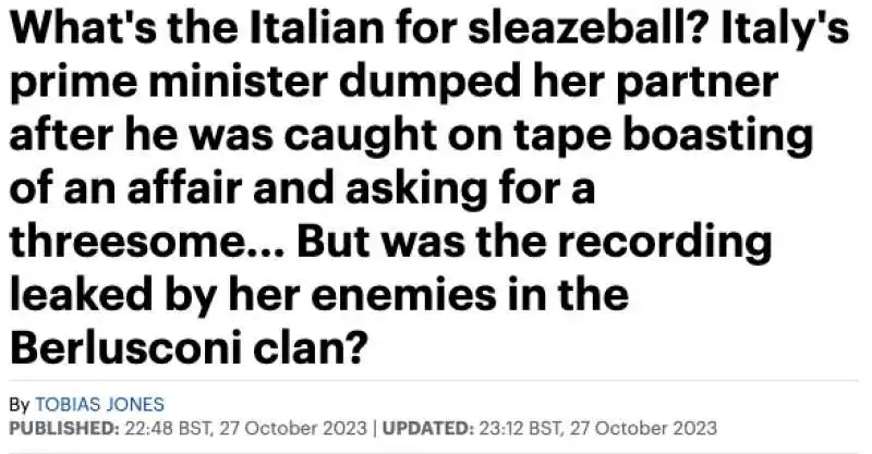 ARTICOLO DEL DAILYMAIL SUL CASO GIAMBRUNO