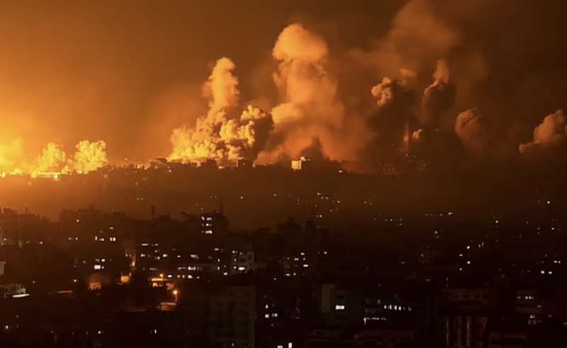 attacco di israele a gaza