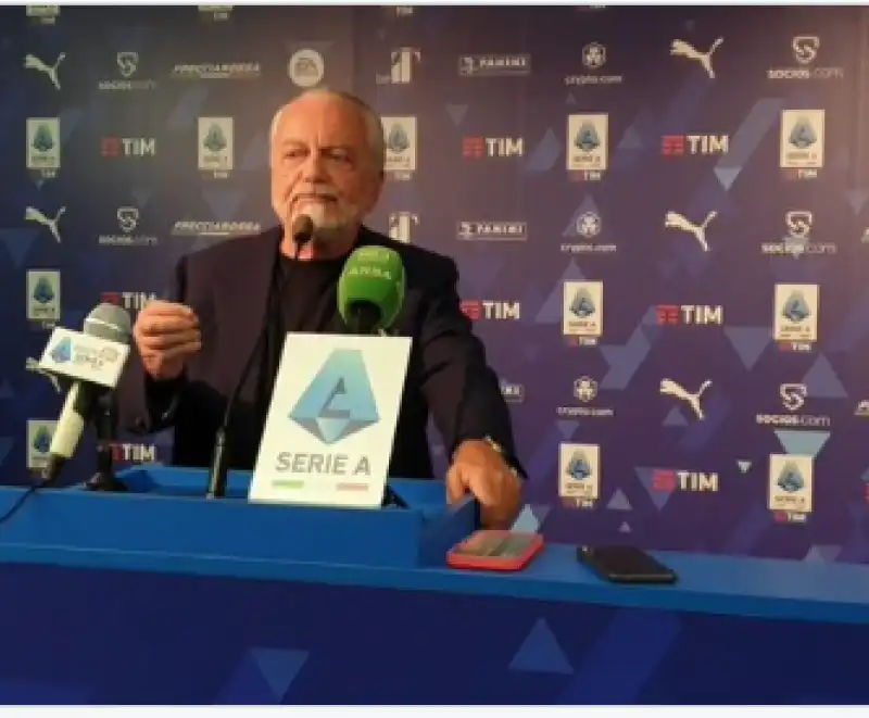 aurelio de laurentiis in lega calcio