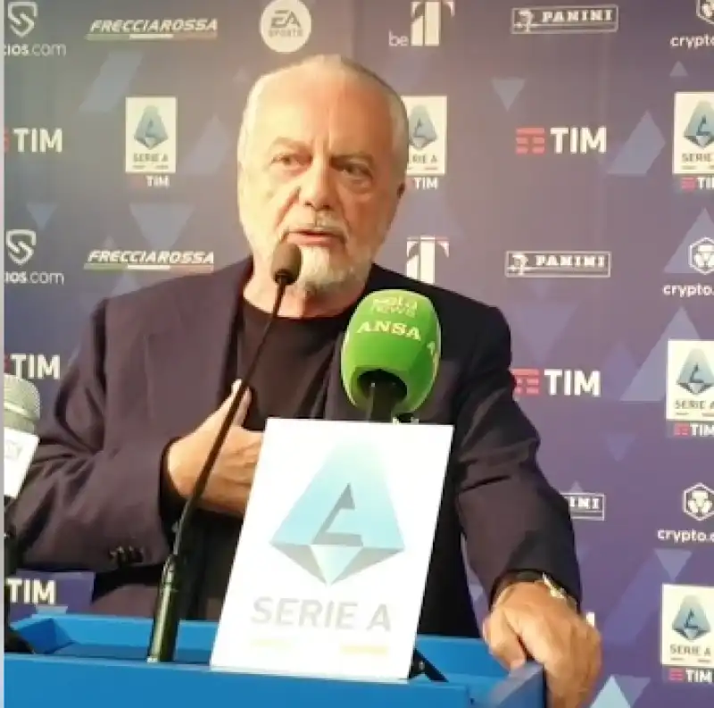 aurelio de laurentiis in lega calcio